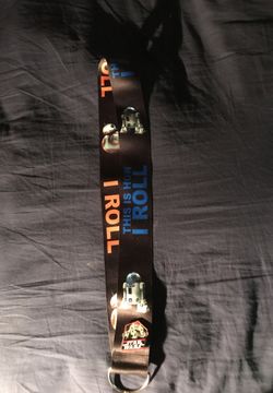 R2d2 / BB8 jumbo Lanyard w/ Star wars pin