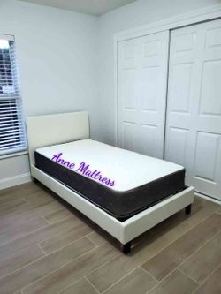 NEW TWIN MATTRESS AND BOX SPRING 😉 100% QUALITY & CONFORM 👌