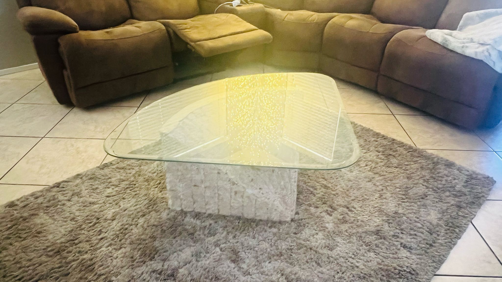 Coffee Table With Rug