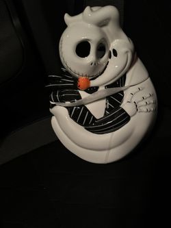 Disney Direct "Nightmare Before Christmas" Cookie Jar Jack & Zero