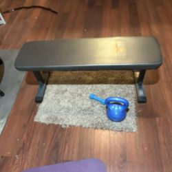 Dumbbell Weights And Bench