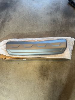 Honda Pilot Rear Bumper Panel Valance Silver
