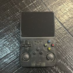 Black Handheld Game Console
