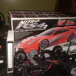 Vintage HPI RS4 NITRO RC CAR