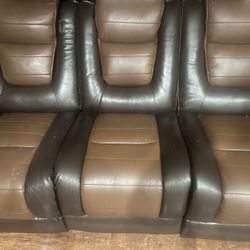 Leather Sofa Recliner