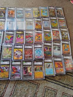 Pokemon slabs EX cgc pristine gem package
