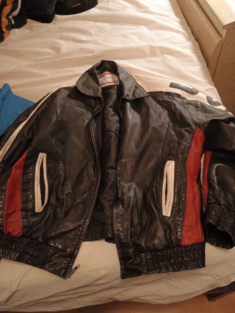 Caribou Creek Leather Jacket XL