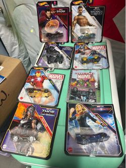 Hotwheels Marvel lot