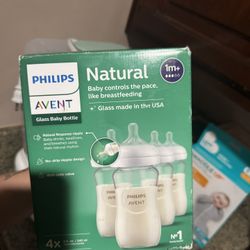 AVENT PHILIPS Glass Baby Bottle 