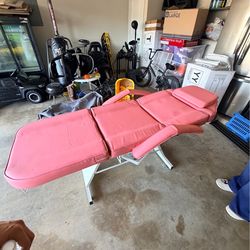 Massage table