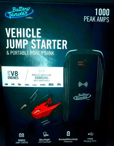Vehicle Jump Starter & Portable Power Bank