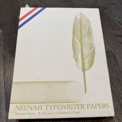Neenah Typewriter Papers