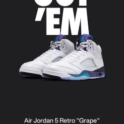 Jordan 5 Grape
