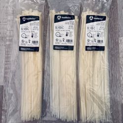 NEW CABLE  ZIP TIES BUNDLE OF 3 $10 