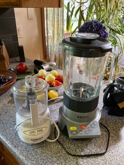 Krups blender plus Cuisinart mini food processor