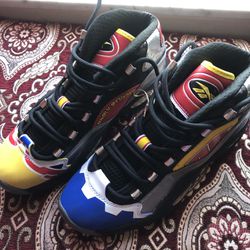 Reebok Question Mid x Power Rangers Megazord Shoes Men