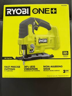 Brand New Ryobi 18V Jig Saw.