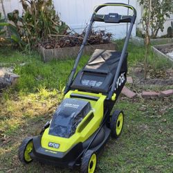 40 volt lawn mower 20 inch push with battery and charger 