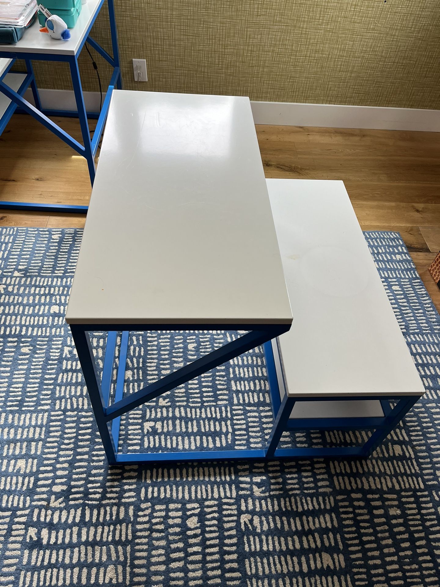 Land of Nod Desk w/ Built In Seat