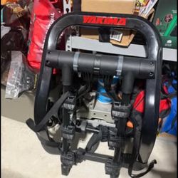 Yakima bike rack was used on a 2018 WRX 