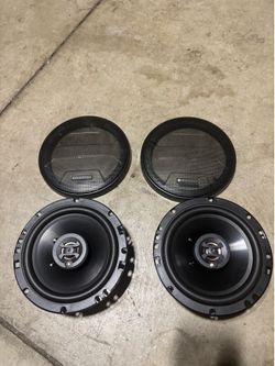 Hifonics Zeus 3 way coaxial 6.5 speakers