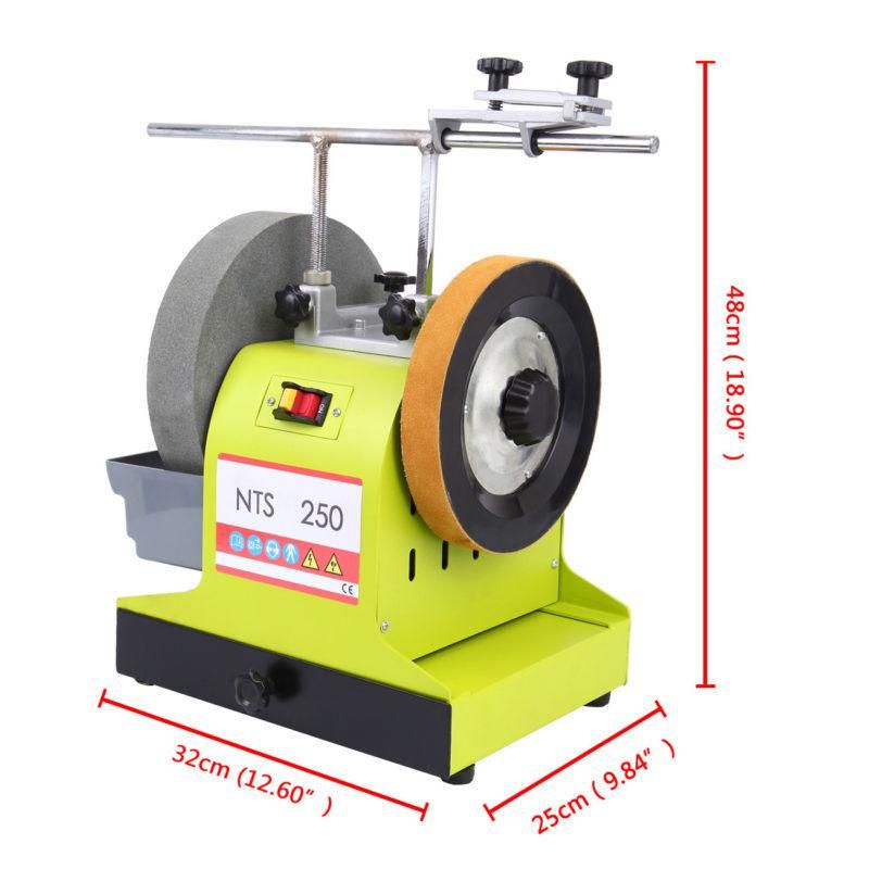 10 Wet Grinder Kit Sharpening System Wheel Speed 110 rpm With Water Reservoir