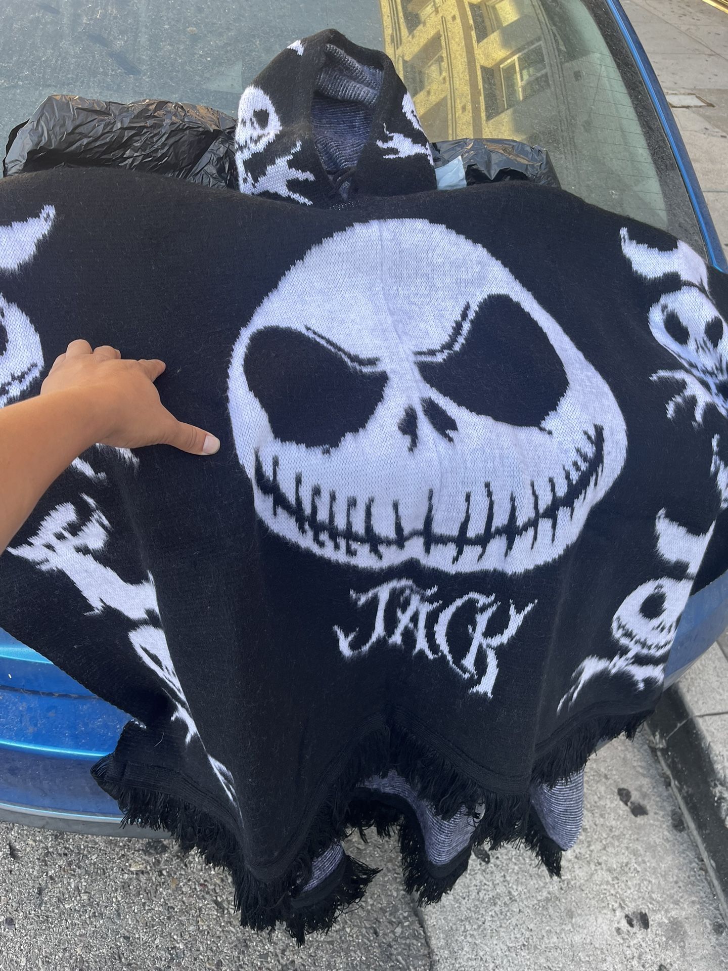 Jack Skellington Poncho