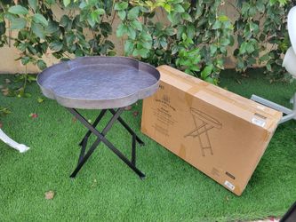 Small Metal Table New In Box $25
