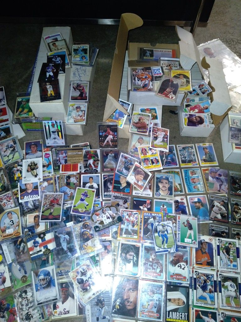 Baseball,Football, Sports Card Collection