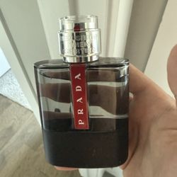 Full Size Prada Luna Rossa Carbon Cologne w/ Box and Travel Sizes