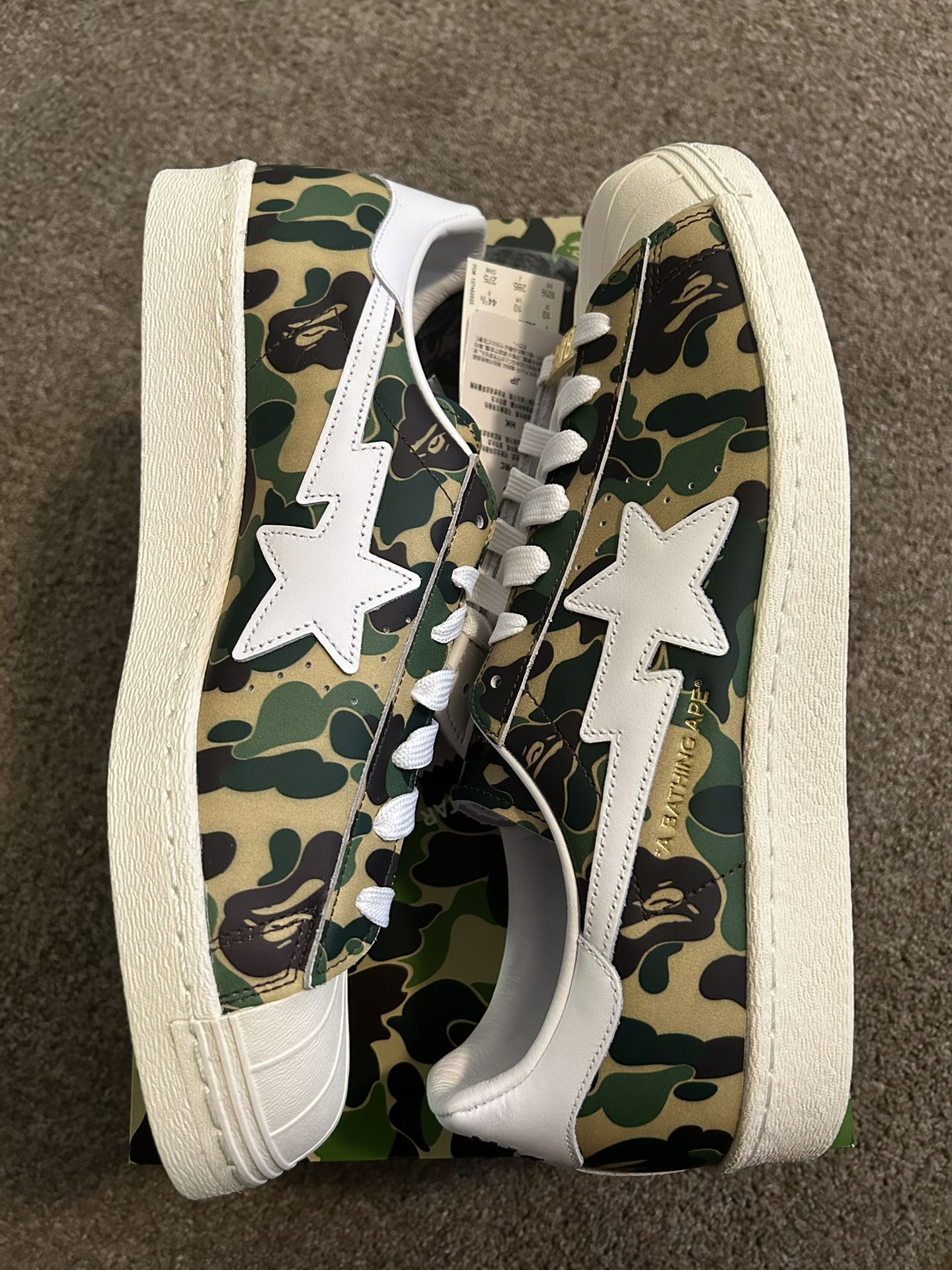 Adidas Superstar 80s bape Collab