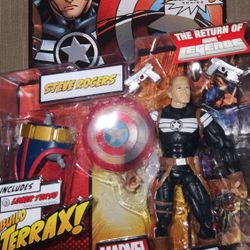 2011 Marvel Legends Avengers Captain America Steve Rogers 