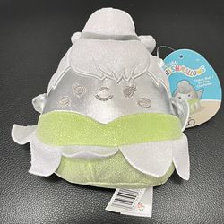 Squishmallow Kellytoy Plush Disney 100 Anniversary Tinker Bell 5" New with Tag