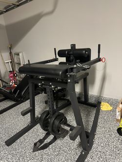 Glute/Ham Raise, Back Extension, And Hip Extension Machine 