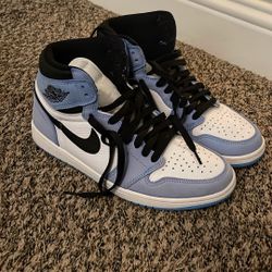 Jordan 1’s UNC New Worn Once 150