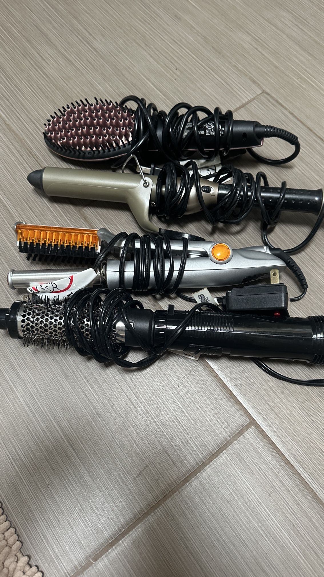 Curling Iron And Hair Straightener