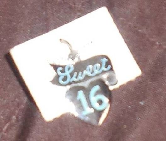 sterling silver .925 sweet 16 charm $15 everson - $15 (EVERSON, Washington)