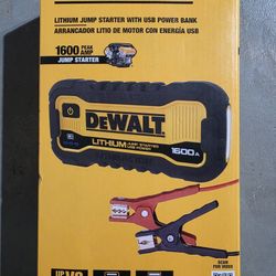 DeWalt 1600amp Jump Starter 