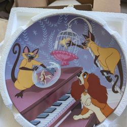 Disney Fine China Plates 2 Plates