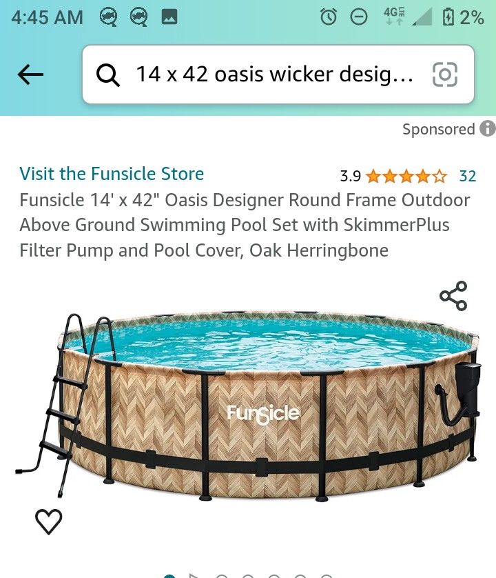 BRAND NEW FUNSICLE 14x42 Above Ground Pool for Sale in Tumwater, WA
