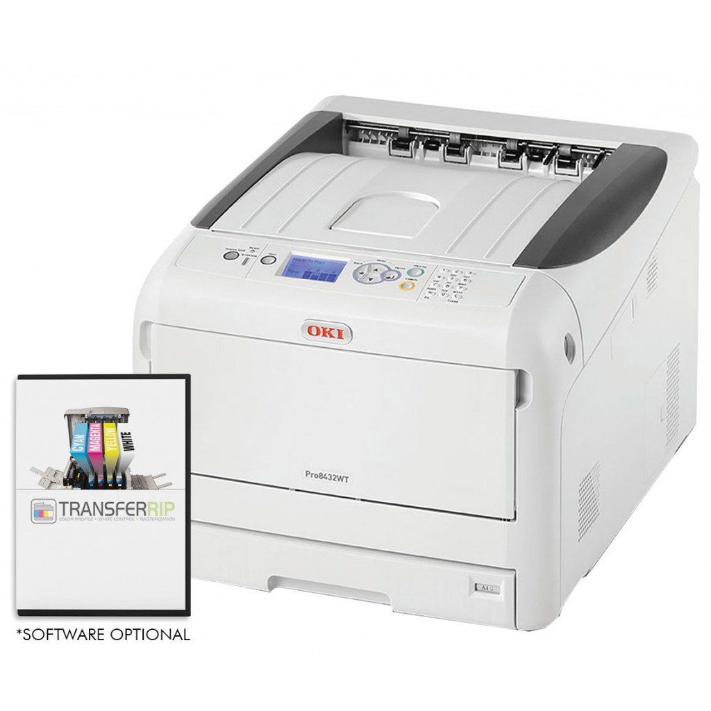 OKI PRO 8432WT Heat transfer Printer White Toner