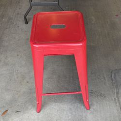 Stool - Metal Barstool 26” Tall