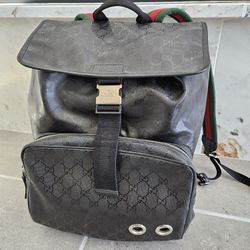 GUCCI GG Imprime signature Limited edition Backpack