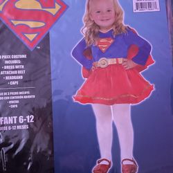Supergirl Costume 6-12mo