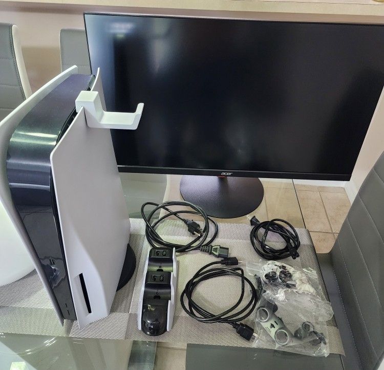 Playstation 5 y Monitor Acer, No Control Dualsense