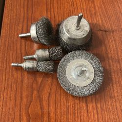 Wire Brush Lot For Standard Drill