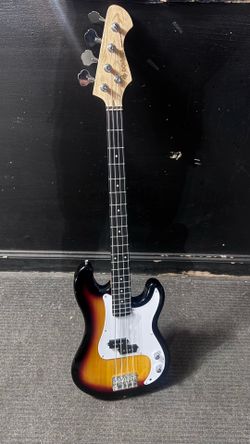 DONNER, Squier Debut Series Precision Bass Guitar, Beginner Guitar.