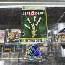 Left 4 Dead Xbox 360 $40 Gamehogs 11am-7pm