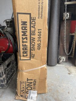 Snow Plow  For Riding Mower 