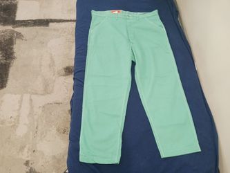 Flame Retardent Pantes Jean's Teal. $20